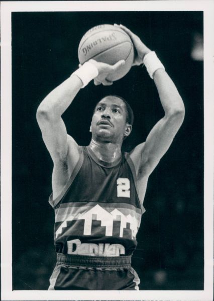 1977-89 Alex English Denver Nuggets Bucks "The Sporting News Collection Archives" Original Type 1 Photo - Lot of 4 (Sporting News Collection Hologram/MEARS Type 1 Photo LOA)