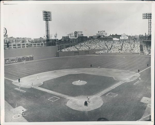 1961 Boston Red Sox Fenway Park "The Sporting News Collection Archives" Original Type 1 8"x10" Photo (Sporting News Collection Hologram/MEARS Type 1 Photo LOA)