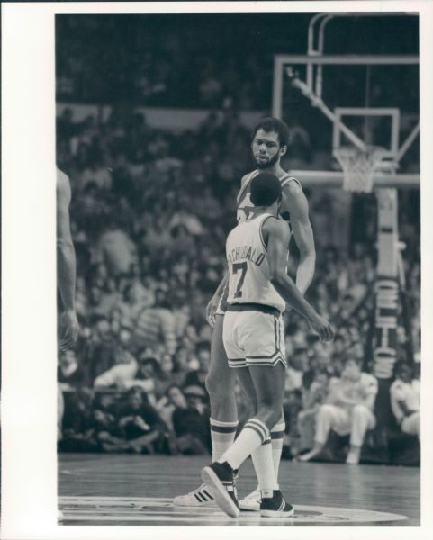 1979-80 Kareem Abdul Jabbar Los Angeles Lakers Type 1 8"x10" Photo SPORT Magazine Collection Hologram (MEARS Type 1 Photo LOA)