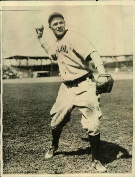 1927 Bill Cissell Chicago White Sox "The Sporting News Collection Archives" Original Type 1 6.5" x 8.5" Photo (Sporting News Collection Hologram/MEARS Type 1 Photo LOA)