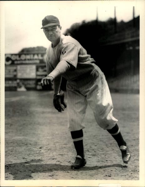 1933-36 circa Earl Whitehill Washington Senators "The Sporting News Collection Archives" Original Type 1 6.5" x 8.5" Photo (Sporting News Collection Hologram/MEARS Type 1 Photo LOA)