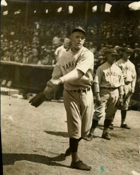 1926-27 Dutch Ruether New York Yankees "The Sporting News Collection Archives" Original Type 1 8" x 10" Photo (Sporting News Collection Hologram/MEARS Type 1 Photo LOA)