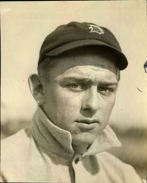 1916-19 George Cunningham Detroit Tigers "The Sporting News Collection Archives" Original Type 1 8" x 10" Photo (Sporting News Collection Hologram/MEARS Type 1 Photo LOA)