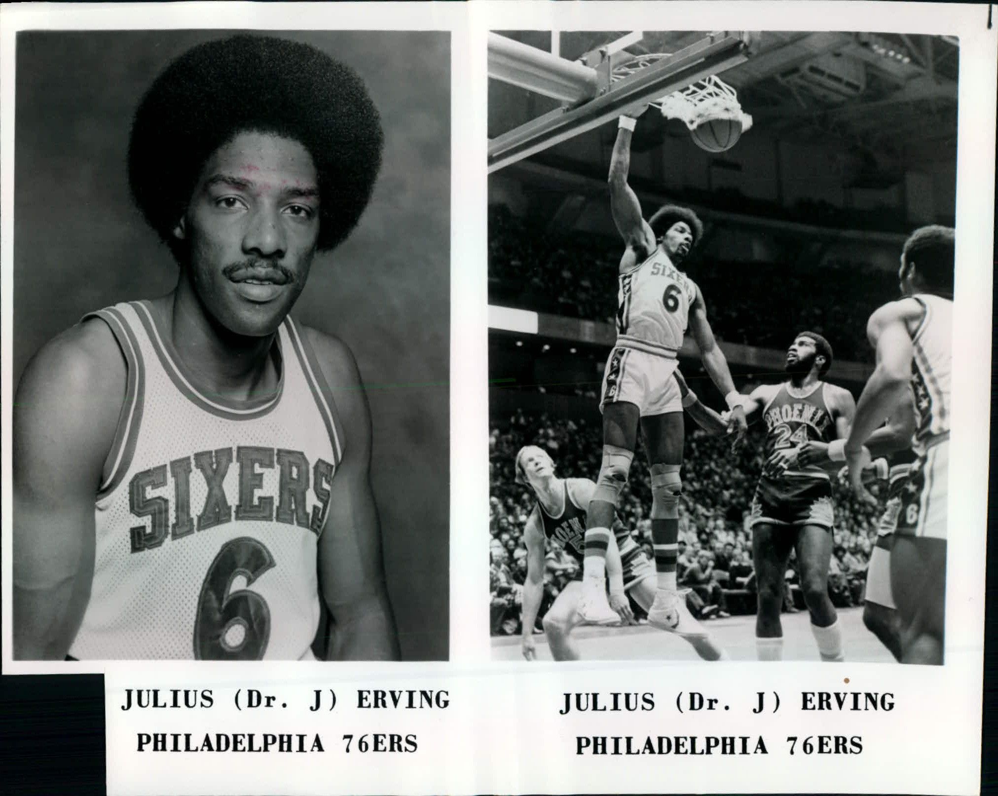 Lot Detail - 1977-78 JULIUS DR. J ERVING PHILADELPHIA 76ERS GAME WORN  HOME JERSEY – RARE SINGLE SEASON STYLE (MEARS A10)