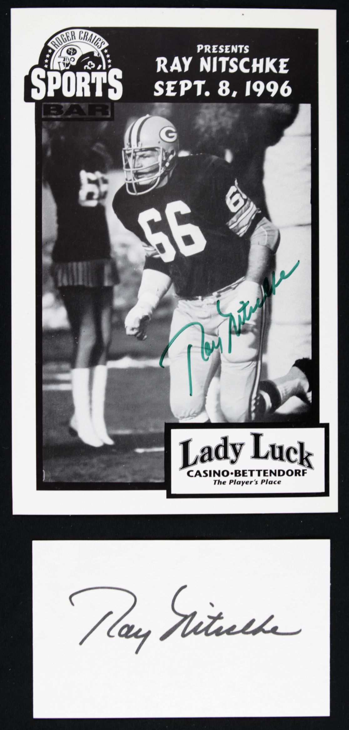 Lot Detail - 1977 Ray Nitschke Green Bay Packers Signed & Inscribed Packer  Report Newspaper (MEARS LOA)