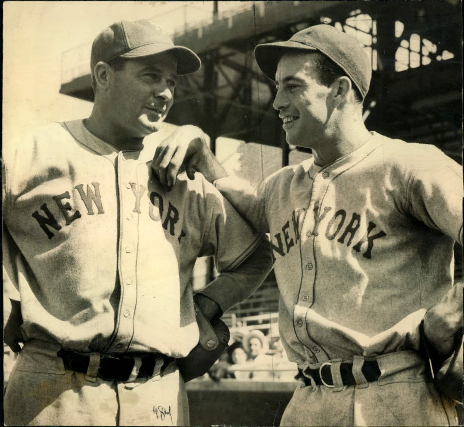 Lot Detail - 1938 Bill Cissel George Myatt New York Giants 