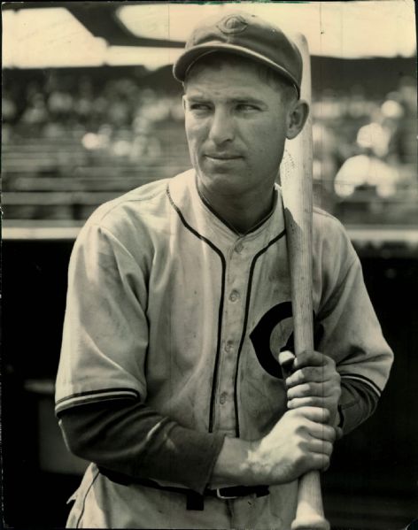 1932 Mark Koenig Chicago Cubs "The Sporting News Collection Archives" Original Type 1 8.5" x 10.5" Photo (Sporting News Collection Hologram/MEARS Type 1 Photo LOA)