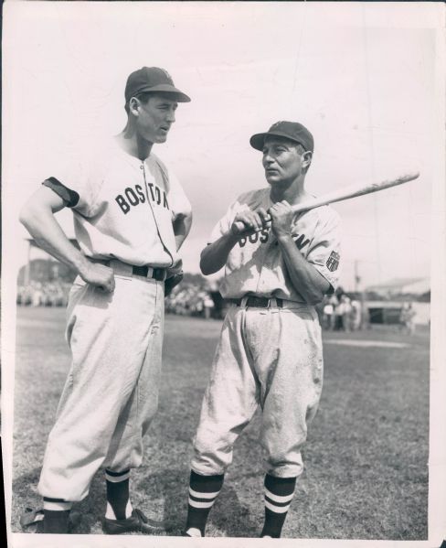 1942 Ted Williams Boston Red Sox "The Sporting News Collection Archives" Original Type 1 8" x 10" Photo (Sporting News Collection Hologram/MEARS Type 1 Photo LOA)