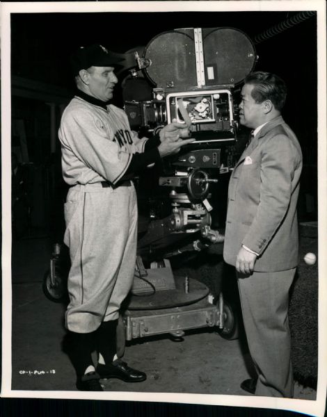 1948-55 Leo Durocher New York Giants "The Sporting News Collection Archives" Original Type 1 8" x 10" Photo  (Sporting News Collection Hologram/MEARS Type 1 Photo LOA)