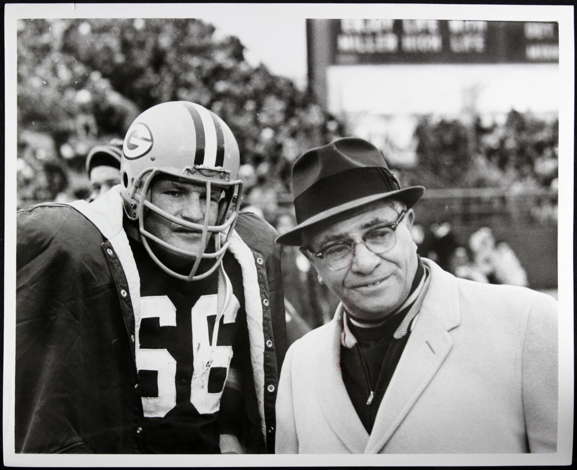 Lot Detail - 1967 Ray Nitschke & Vince Lombardi Green Bay Packers