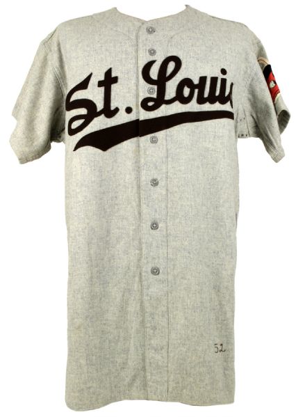 1952 St. Louis Browns Professional Model Jersey - Sample or Prototype - (MEARS LOA)