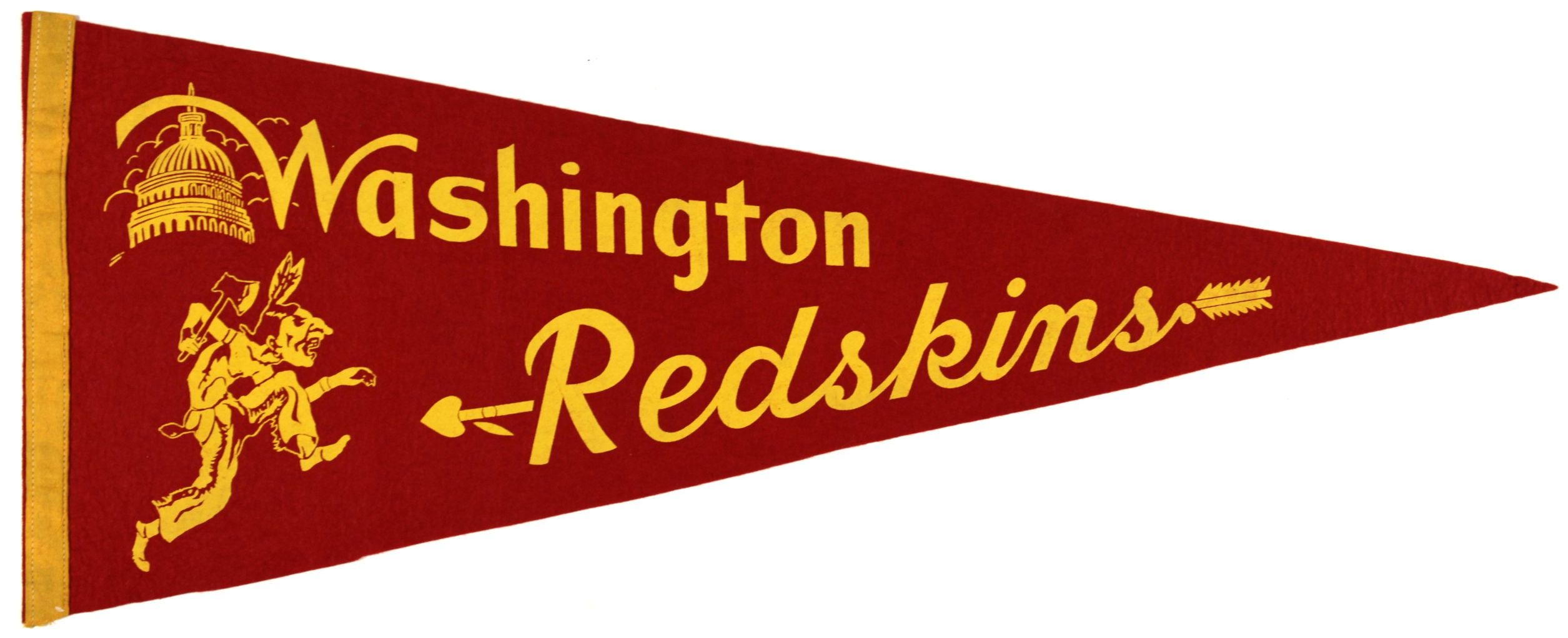 Lot Detail - 1950s Washington Redskins Full Size 29