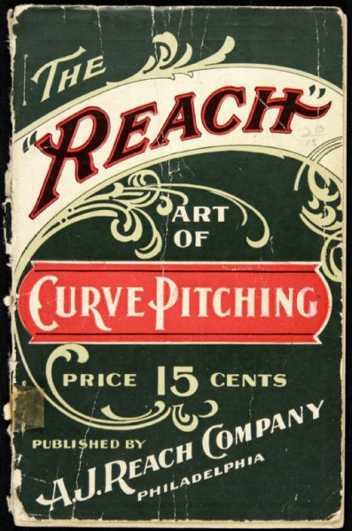 1906 Reach Art of Pitching the Curve Booklet