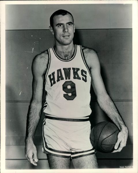 1955-65 circa Bob Pettit St. Louis Hawks "The Sporting News Collection Archives" Original Type 1 8" x 10" Photo (Sporting News Collection Hologram/MEARS Type 1 Photo LOA)