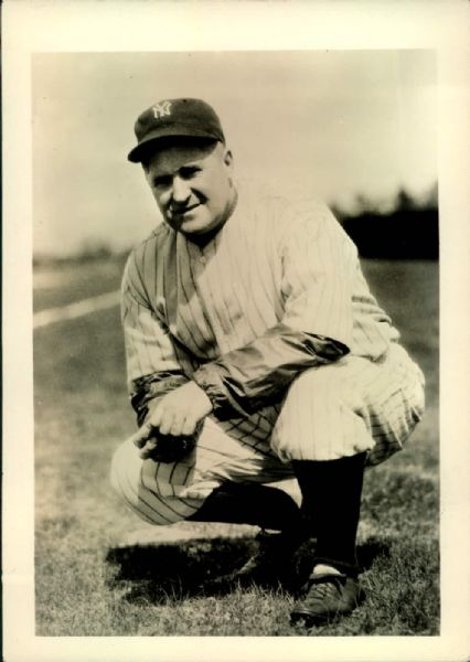 1931-35 circa Joe McCarthy New York Yankees "The Sporting News Collection Archives" Original Type 1 5" x 7" Photo (Sporting News Collection Hologram/MEARS Type 1 Photo LOA)