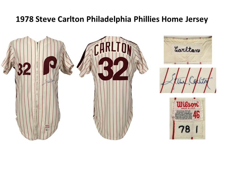 Steve Carlton Philadelphia Phillies Home Jersey