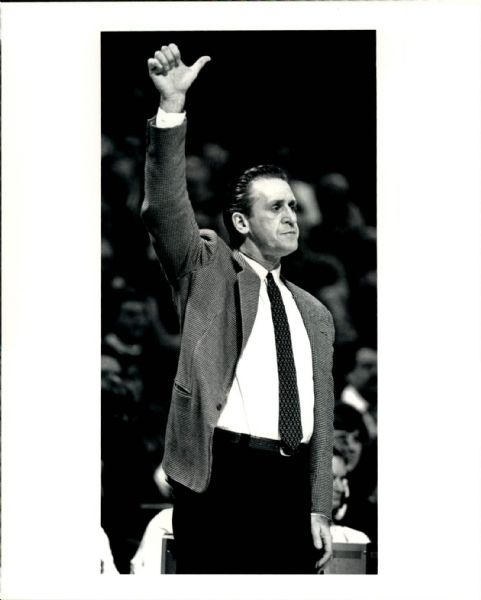 1991-95 circa Pat Riley New York Knicks "The Sporting News Collection Archives" Original Photos (Sporting News Collection Hologram/MEARS Photo LOA) - Lot of 35