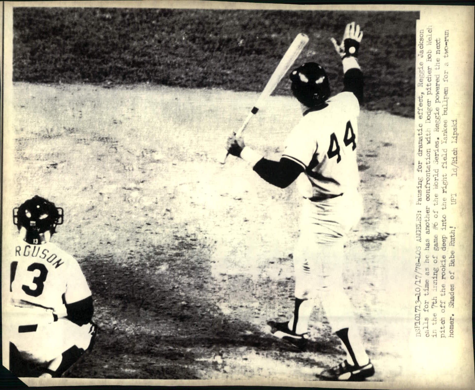 1978 LOS ANGELES DODGERS Print Vintage Baseball Poster 