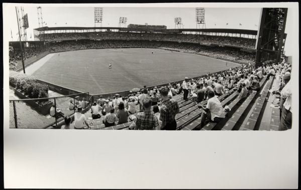 1966 Old Busch Stadium St. Louis Cardinals "TSN Collection Archives" Original First Generation 9" x 14" Choice Jumbo Oversized Photo (TSN Collection Hologram/MEARS Photo LOA) 1:1, Unique