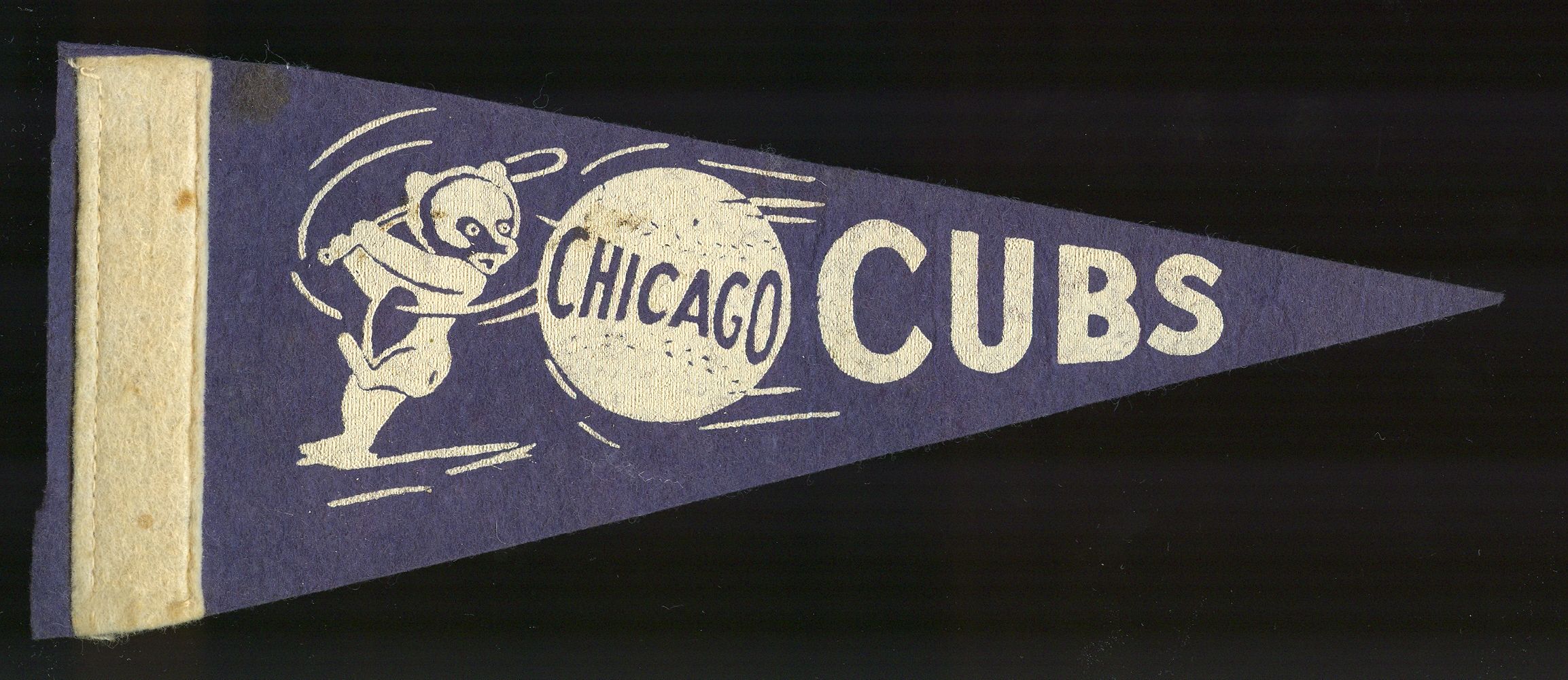 Sold at Auction: Vintage Chicago Cubs pennant