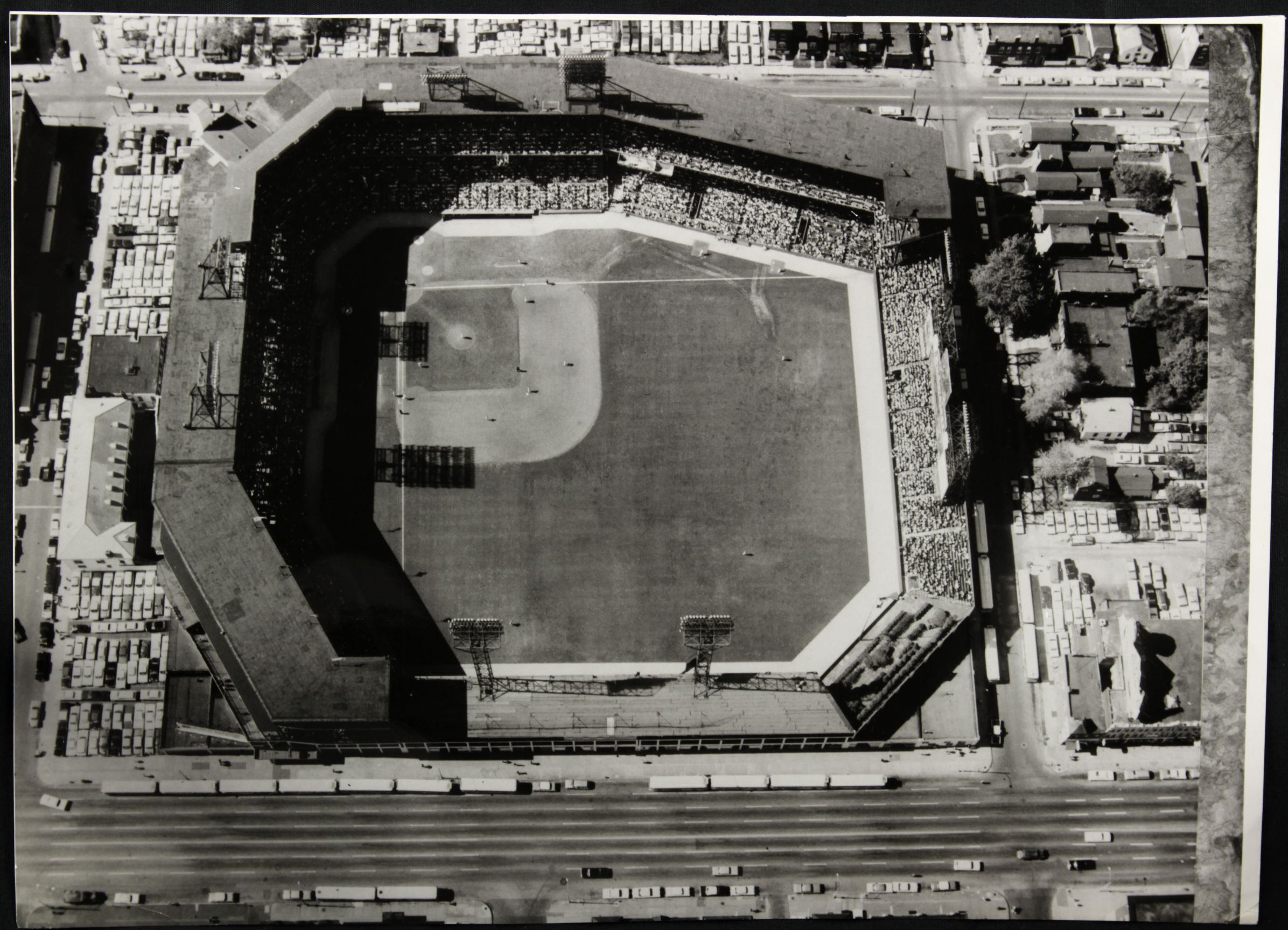 Busch Stadium St. Louis Cardinals 8x10 Color Aerial Photo