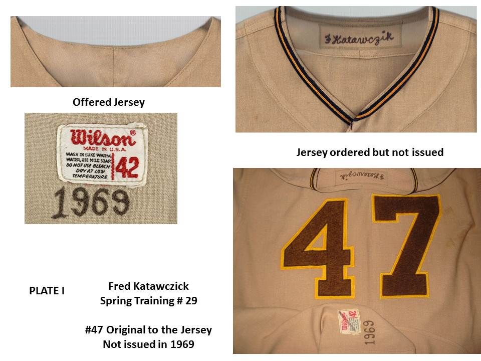 Lot Detail - 1969 Sparky Anderson San Diego Padres Spring Training Road  Jersey (MEARS A7)