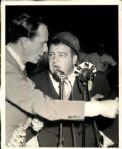 1960 Bud Abbott and Lou Costello Hollywood Stars PCL "The Sporting News Collection Archives" Original 8" x 10" Photo (Sporting News Collection Hologram/MEARS Photo LOA)