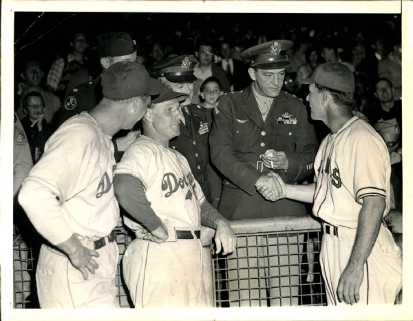 1943-52 Armed Forces Generals "The Sporting News Collection Archives" Original Photos (Sporting News Collection Hologram/MEARS Photo LOA) - Lot of 16