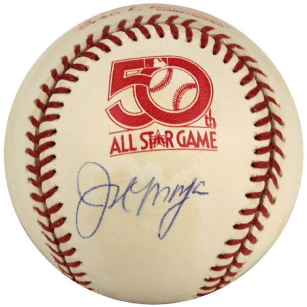 1979 Baseball All-Star Game Used Baseball - Signed by Joe Morgan - JSA & MEARS LOO