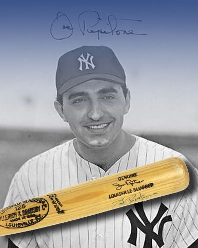 1974 Joe Pepitone H&B Louisville Slugger Professional Model Autographed Game Used Bat - New York Yankees - Hawaii - Japan (MEARS LOA)
