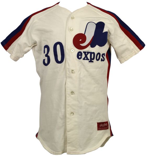 1980s Tim Raines Montreal Expos Salesmans Sample Authentic Jersey 