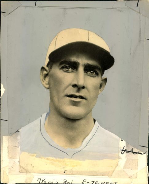 1927 Jimmy Cooney Philadelphia Phillies "The Sporting News Collection Archives" Original Photo (Sporting News Collection Hologram/MEARS Photo LOA)