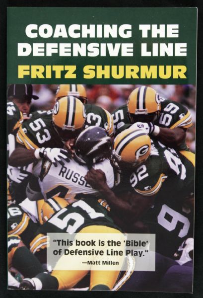 Lot Detail - 1997 Fritz Shurmur Green Bay Packers Signed Coaching Book ...