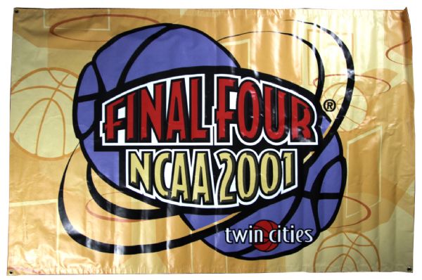 2001 NCAA Final Four Banner - 50" x 77.5"