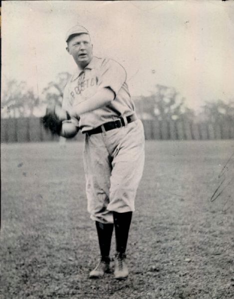 1901 Cy Young Boston Americans "The Sporting News Collection Archives" Original 7" x 9" Photo (Sporting News Collection Hologram/MEARS Photo LOA)