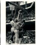 1981 Larry Bird Robert Parrish Boston Celtics "The Sporting News Collection Archives" Original 8" x 10" Photo (Sporting News Collection Hologram/MEARS Photo LOA)