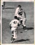 1952 Brawl Billy Martin New York Yankees "The Sporting News Collection Archives" Original 7" x 9" Photo (Sporting News Collection Hologram/MEARS Photo LOA)