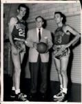 1953-69 Red Auerbach Boston Celtics "The Sporting News Collection Archives" Original Photos (Sporting News Collection Hologram/MEARS Photo LOA) - Lot of 3
