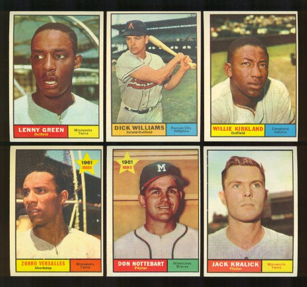 1961 Topps Collection (50 Different)