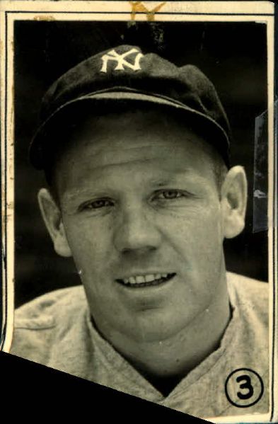 1931-42 circa Red Rolfe New York Yankees "The Sporting News Collection Archives" Original 2.5" x 4" Photo (Sporting News Collection Hologram/MEARS Photo LOA)