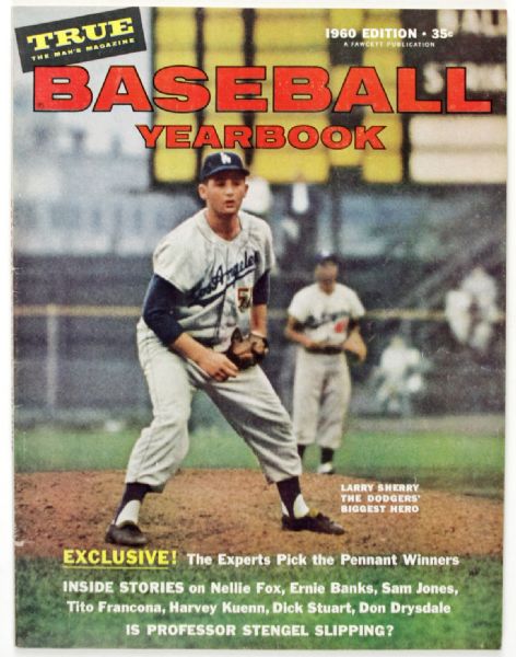 1960 Baseball Yearbook Magazine 