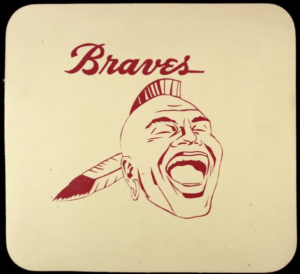 1960s Milwaukee Braves 13" x 12" Place Mat 