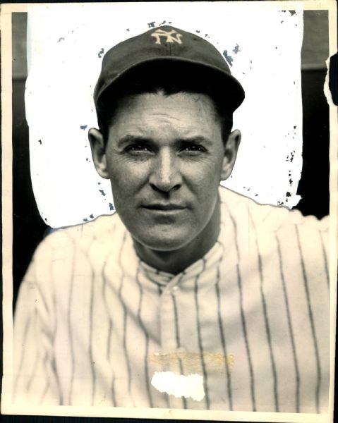 1927 Bob Meusel New York Yankees Charles Conlon "TSN Collection Archives" Original 8" x 10" Generation 1 Photo (Sporting News Collection Hologram/MEARS Photo LOA)