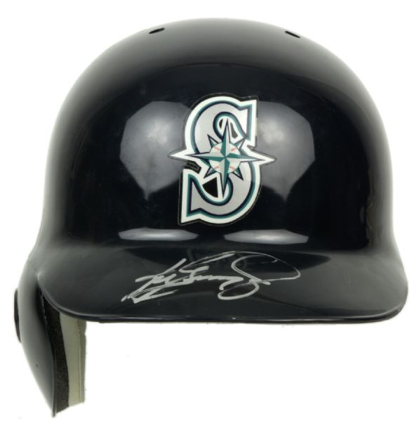 1996 Ken Griffey Jr. Seattle Mariners Signed Authentic Game Helmet -JSA 