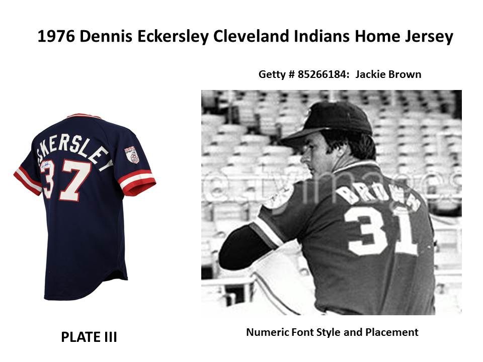 1976 Dennis Eckersley Game Worn Cleveland Indians Jersey