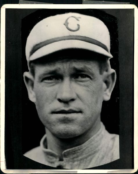 1917 circa Hal Chase Cincinnati Reds "The Sporting News Collection Archives" Modern Print 8" x 10" Photo (Sporting News Collection Hologram/MEARS Photo LOA)