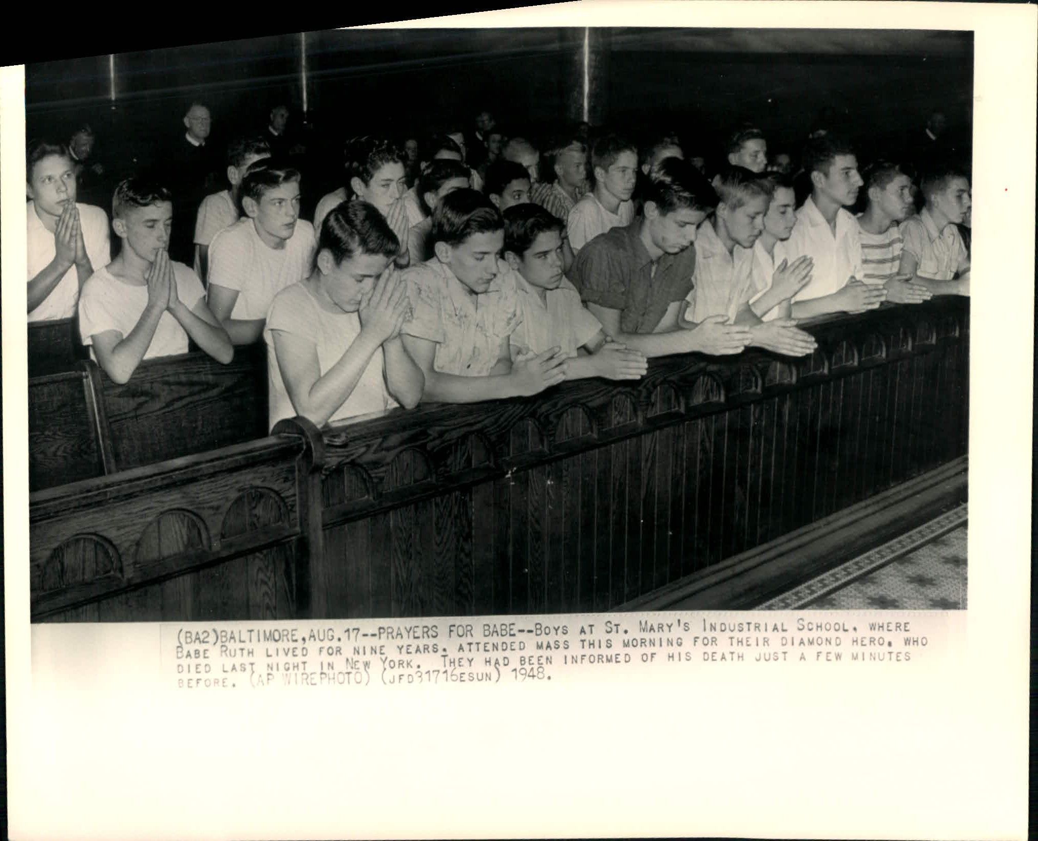 August 17 1948 - Babe Ruth Funeral 