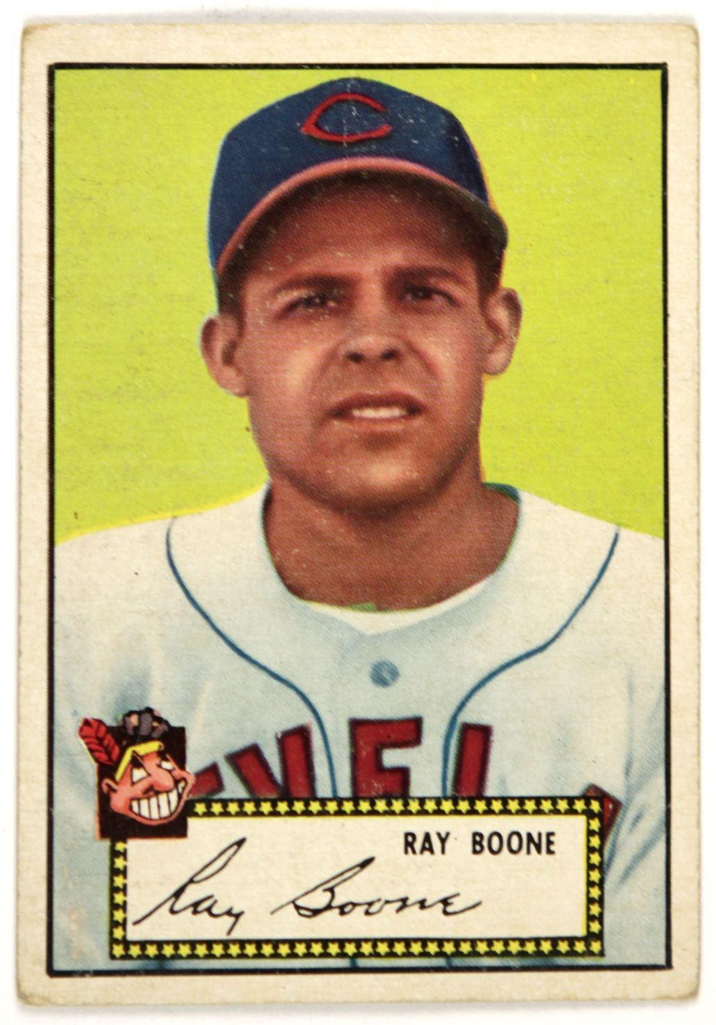 Lot Detail - 1952 Topps Ray Boone Baseball Card - Cleveland Indians