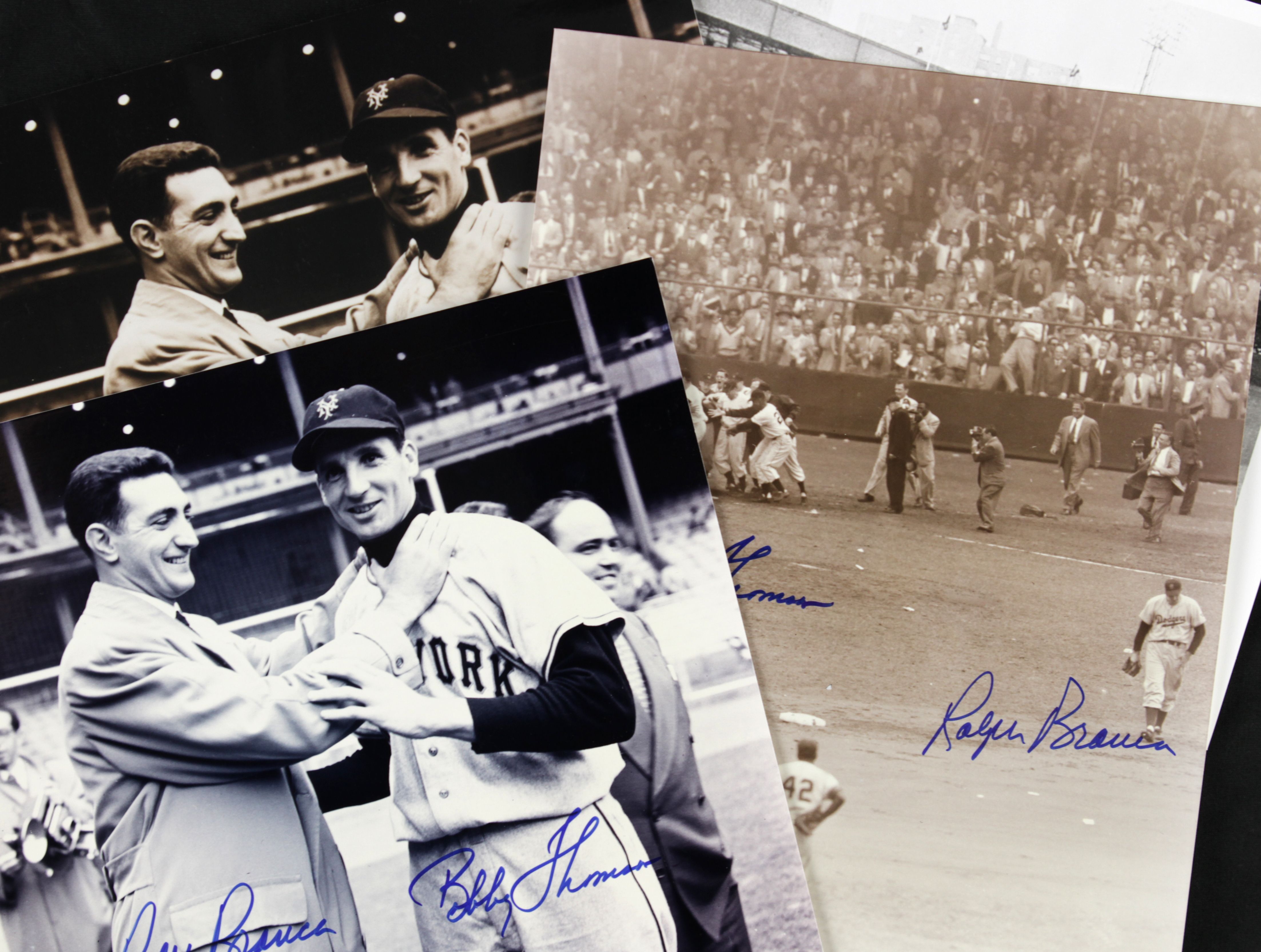 At Auction: Autographed Photo RALPH BRANCA ( Brooklyn Dodgers