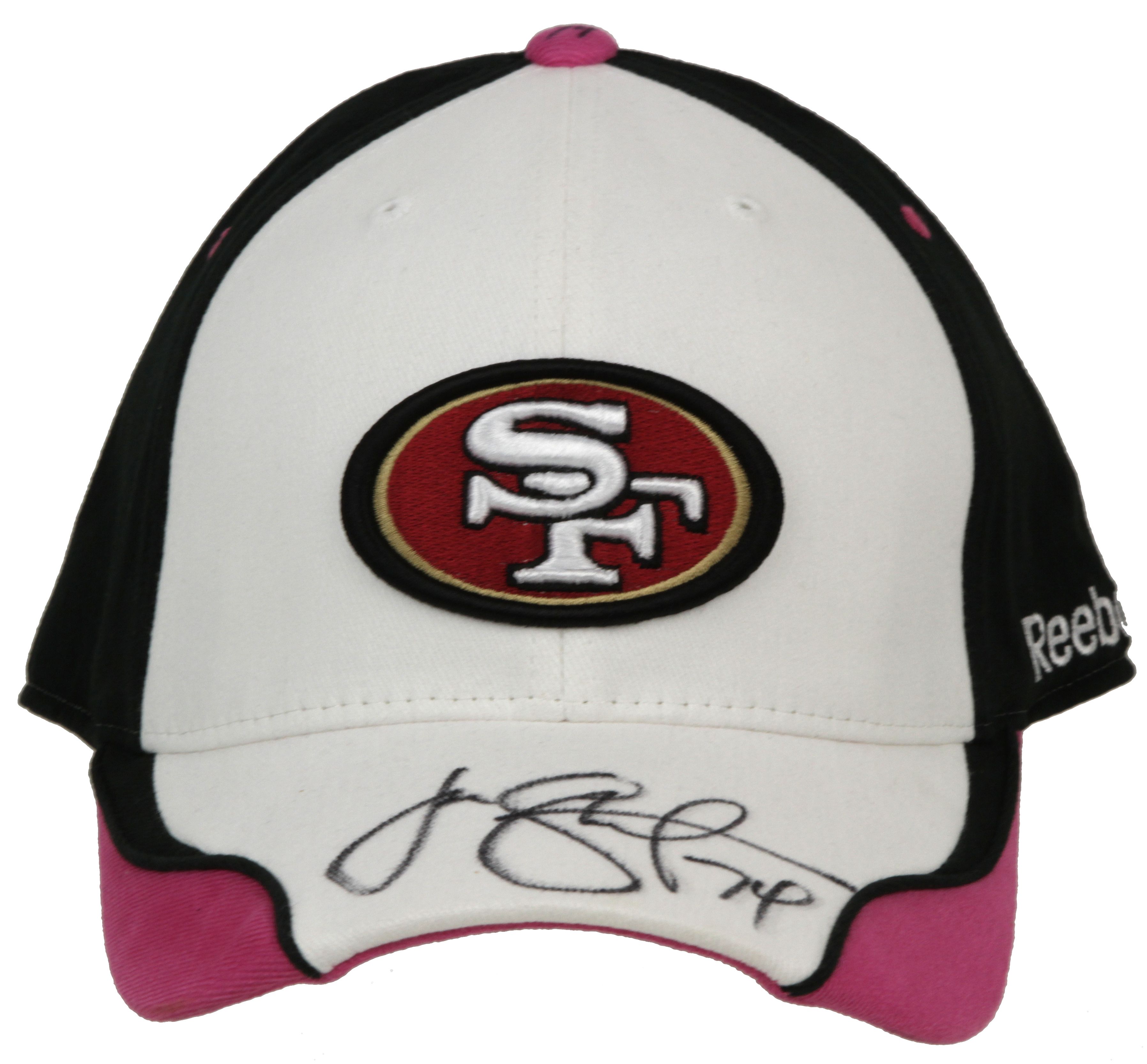 Lot Detail - 2009 Joe Staley San Francisco 49ers Game Worn Signed Cap ...